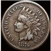 Image 1 : 1876 Indian Head Cent LIGHTLY CIRCULATED