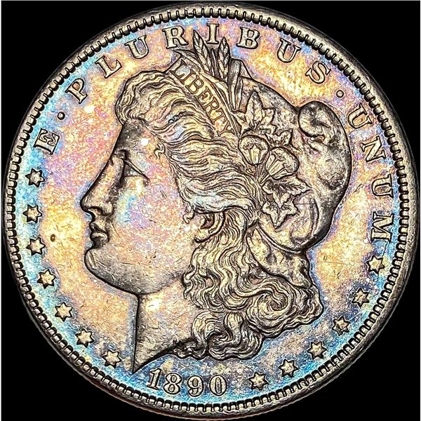 1890-CC Silver Morgan Dollar CLOSELY UNCIRCULATED
