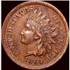 Image 1 : 1864 L Bronze Indian Head Cent CLOSE UNC