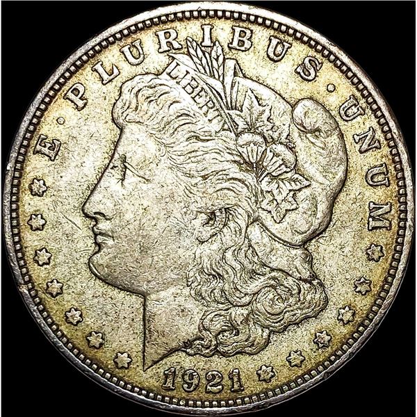 1921-D Silver Morgan Dollar CLOSELY UNCIRCULATED