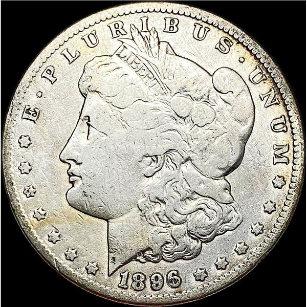 1896-S Silver Morgan Dollar NICELY CIRCULATED