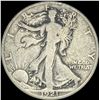 Image 1 : 1921 Silver Half Dollar Walking Liberty  NICELY CIRCULATED