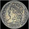 Image 1 : 1809 Classic Head Half Cent  CLOSELY UNCIRCULATED