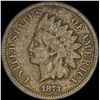 Image 1 : 1873 Indian Head Cent  NICELY CIRCULATED