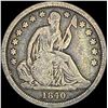Image 1 : 1840-O Silver Seated Liberty Dime  NICELY CIRCULATED