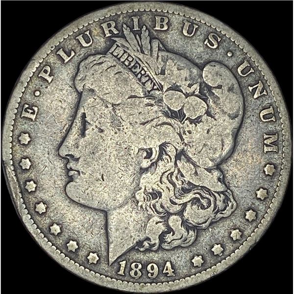 1894-O Silver Morgan Dollar   NICELY CIRCULATED