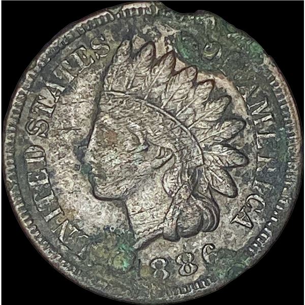 1886 Indian Head Cent   NICELY CIRCULATED