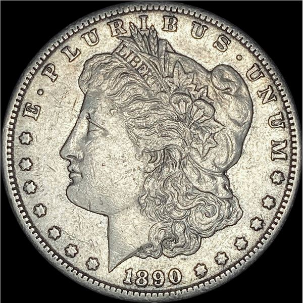 1890-S Silver Morgan Dollar   CLOSELY UNCIRCULATED