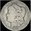 Image 1 : 1881-CC Silver Morgan Dollar NICELY CIRCULATED