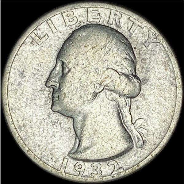 1932-D Silver Washington Quarter   LIGHTLY CIRCULATED