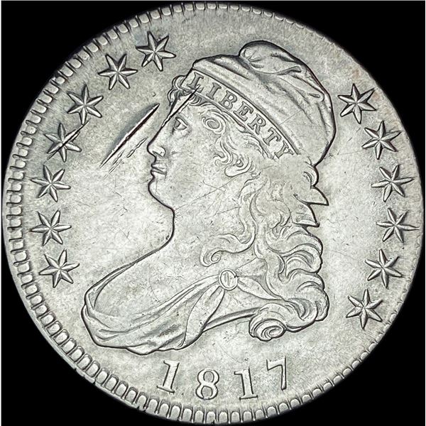 1817 Capped Bust Half Dollar  HIGH GRADE