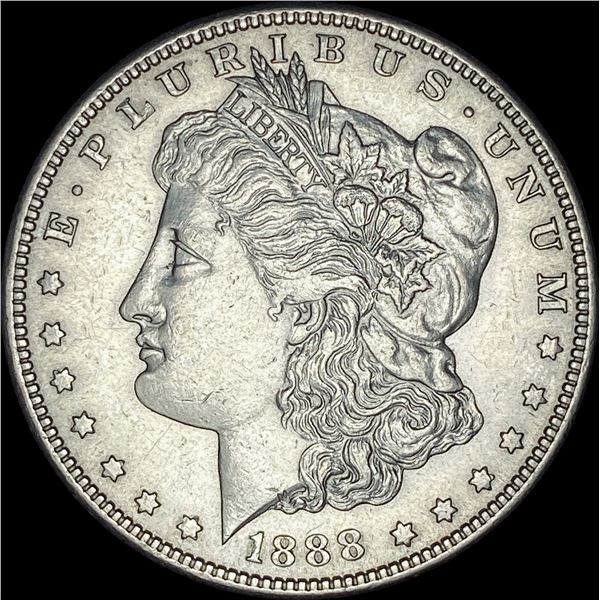 1888-S Silver Morgan Dollar   CLOSELY UNCIRCULATED