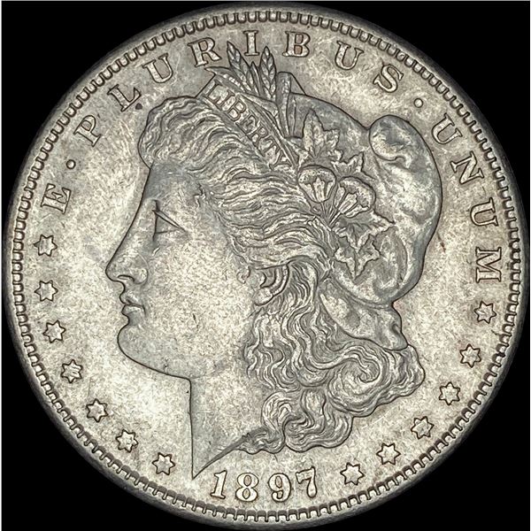 1897-S Silver Morgan Dollar  CLOSELY UNCIRCULATED