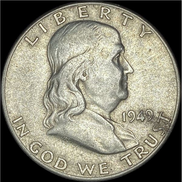 1949-S Silver Half Dollar Franklin  UNCIRCULATED