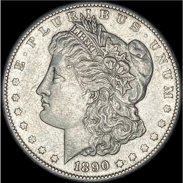 1890-S Silver Morgan Dollar   CLOSELY UNCIRCULATED