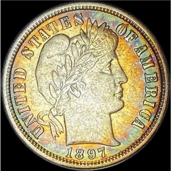 1897-O Silver Barber Dime  CLOSELY UNCIRCULATED