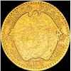 Image 2 : 1919 Colombia .2355oz Gold 5 Pesos CLOSELY UNCIRCULATED