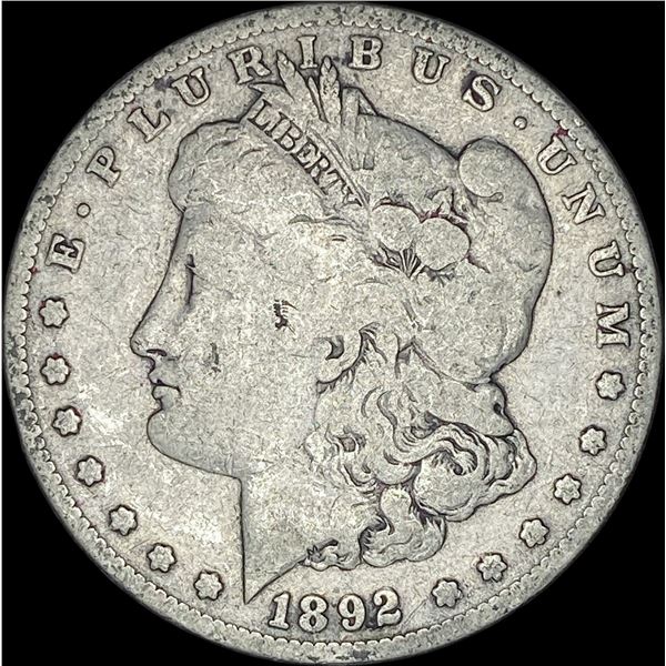 1892-S Silver Morgan Dollar  NICELY CIRCULATED