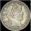 Image 1 : 1909 Barber Quarter   HIGH GRADE