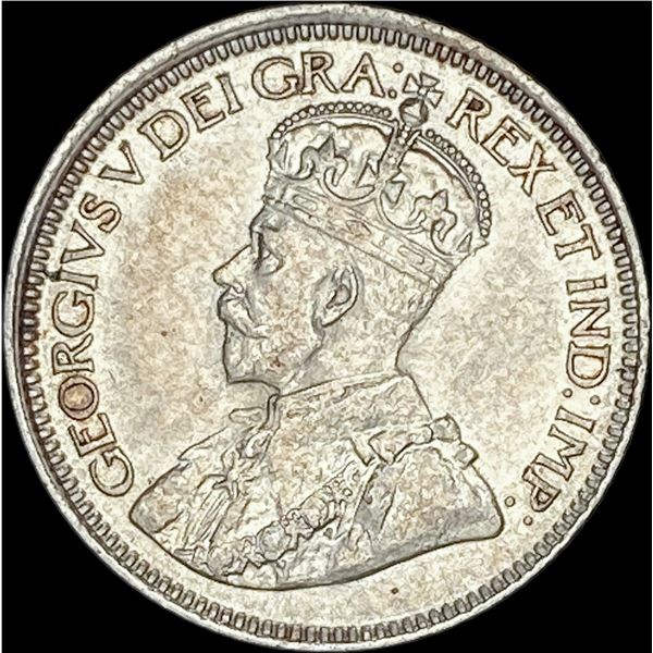 1917 Canada Silver 10 Cents   CHOICE AU