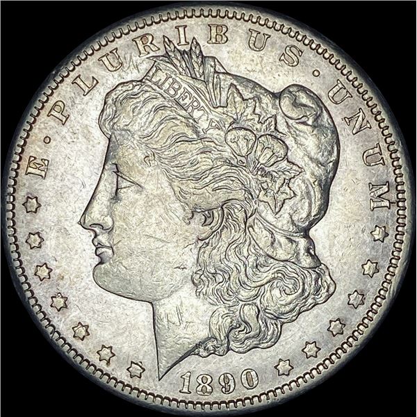 1890-CC Silver Morgan Dollar  CLOSELY UNCIRCULATED