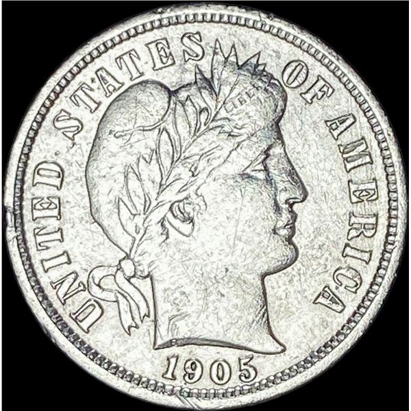 1905-O Silver Barber Dime UNCIRCULATED