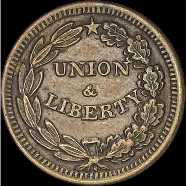 Civil War token NEARLY UNCIRCULATED
