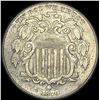 Image 1 : 1870 Shield Nickel  UNCIRCULATED