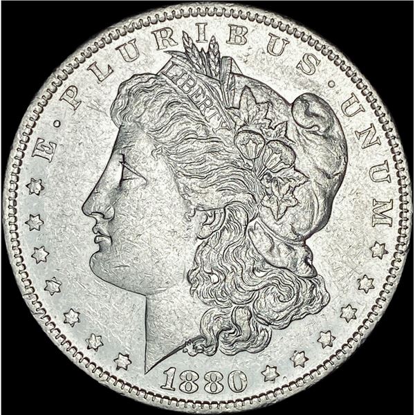 1880-O Morgan Silver Dollar CHOICE AU