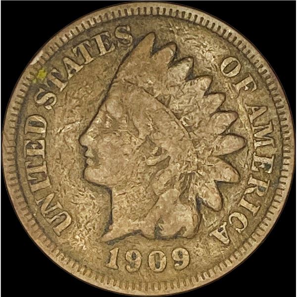 1909-S Indian Head Cent NICE CIRC