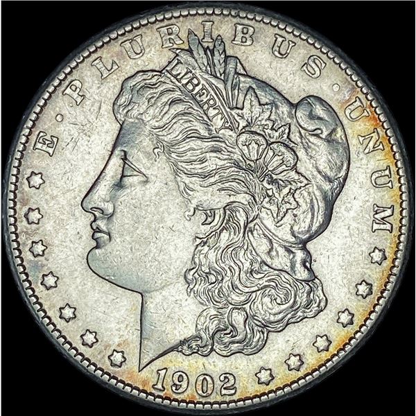 1902-S Silver Morgan Dollar   CLOSELY UNCIRCULATED