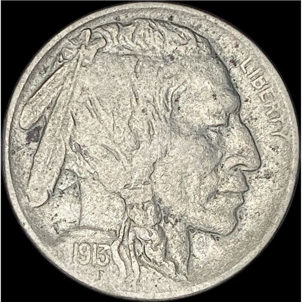 1913-D Buffalo Nickel Type 2   HIGH GRADE