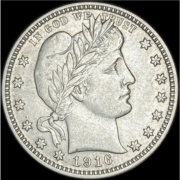 1916-D Silver Barber Quarter   CLOSELY UNCIRCULATED