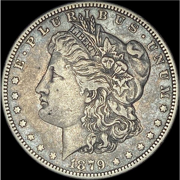 1879-S REV 78 Silver Morgan Dollar NEAR UNC