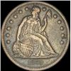 Image 1 : 1859-O Silver Seated Liberty Dollar   NEARLY UNCIRCULATED
