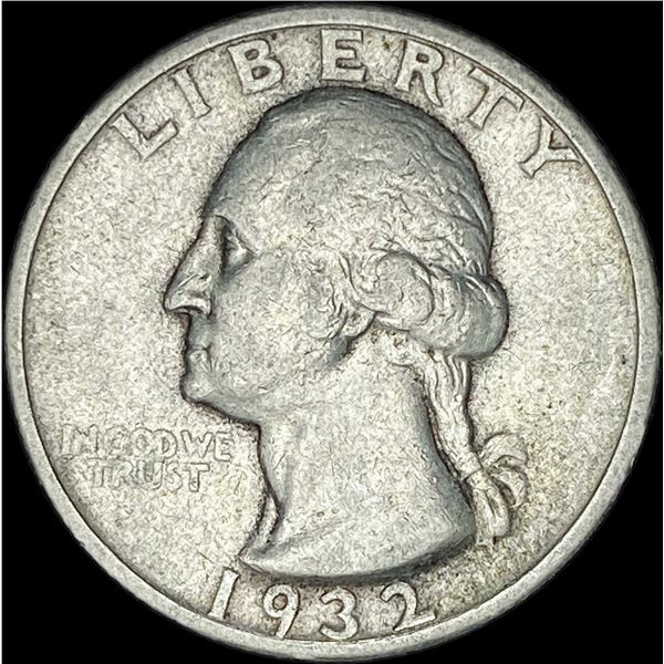 1932-S Silver Washington Quarter  NEARLY UNCIRCULATED