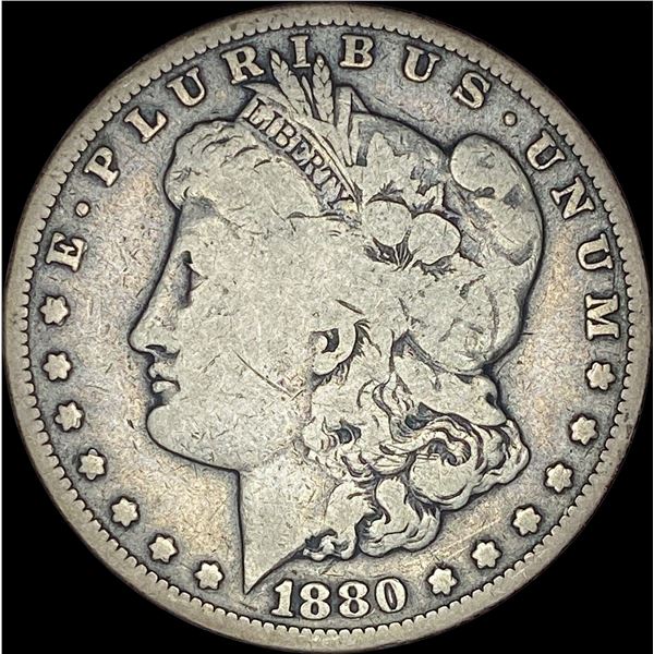 1880-CC REV 78 Silver Morgan Dollar NICE CIRC