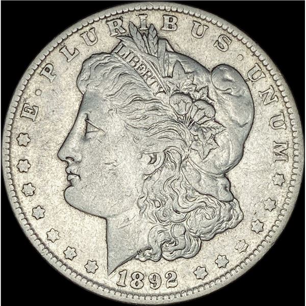 1892-O Silver Morgan Dollar   NEARLY UNCIRCULATED