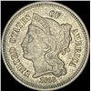 Image 1 : 1868 Nickel Three-Cent Piece  CLOSELY UNCIRCULATED