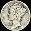 Image 1 : 1921-D Silver Mercury Dime   LIGHTLY CIRCULATED