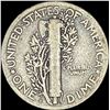 Image 2 : 1921-D Silver Mercury Dime   LIGHTLY CIRCULATED