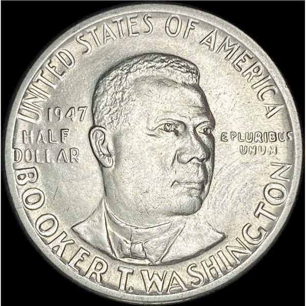 1947-S Silver Booker T. Washington Half Dollar  CHOICE BU