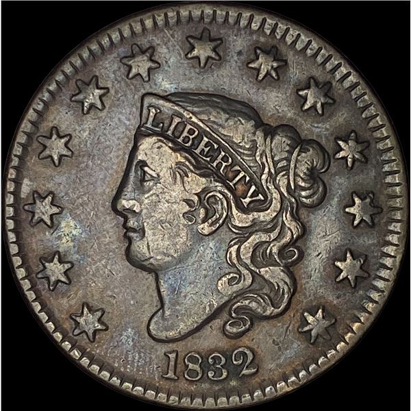 1832 Coronet Head Large Cent  LIGHTLY CIRCULATED