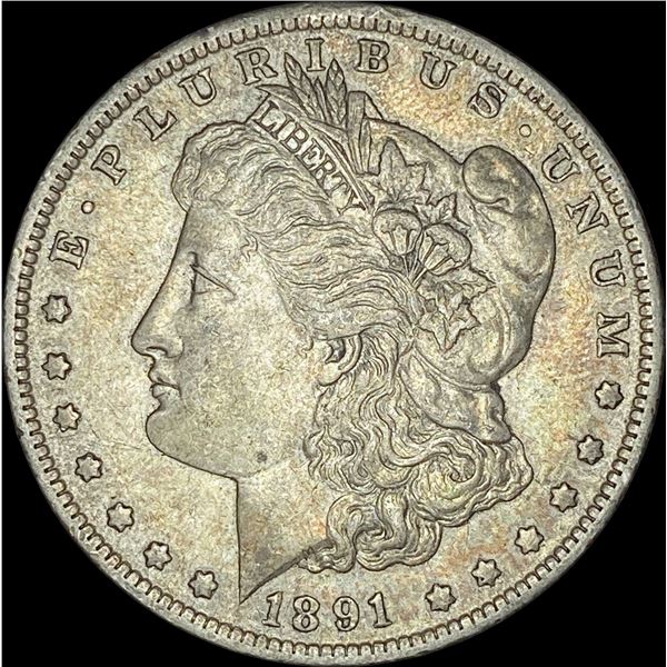 1891-O Silver Morgan Dollar   CLOSELY UNCIRCULATED
