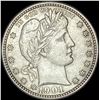 Image 1 : 1901 Silver Barber Quarter  CHOICE AU