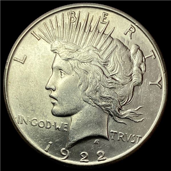 1922-S Silver Peace Dollar UNC