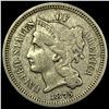 Image 1 : 1875 Nickel Three-Cent Piece   NEARLY UNCIRCULATED