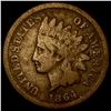 Image 1 : 1864 Bronze Indian Head Cent  NICELY CIRCULATED