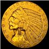 Image 1 : 1912 Indian Head Half Eagle $5 Gold  UNCIRCULATED
