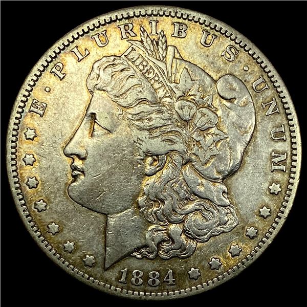 1884-S Silver Morgan Dollar  NEARLY UNCIRCULATED